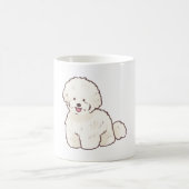 Bichon frise Magic Kaffeetasse (Mittel)