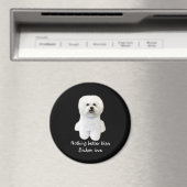 Bichon Frise Magnet (In Situ (Geschirrspüler))
