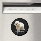 Bichon Frise Magnet (In Situ (Geschirrspüler))