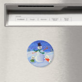 Bichon Frise Magnet (In Situ (Geschirrspüler))