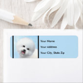 Bichon Frise Malerei - Niedliche Original Dog Art (Insitu)