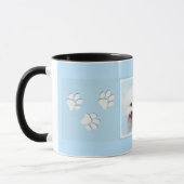 Bichon Frise Malerei - Niedliche Original Hunde Ku Tasse (Links)