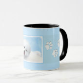 Bichon Frise Malerei - Niedliche Original Hunde Ku Tasse (VorderseiteRechts)