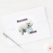 Bichon Frise Mama 4 - Aufkleber (Umschlag)