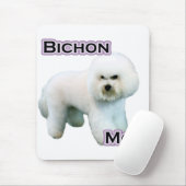 Bichon Frise Mama 4 Mousepad (Mit Mouse)