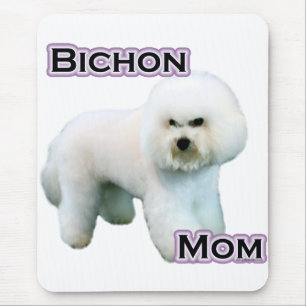 Bichon Frise Mama 4 Mousepad