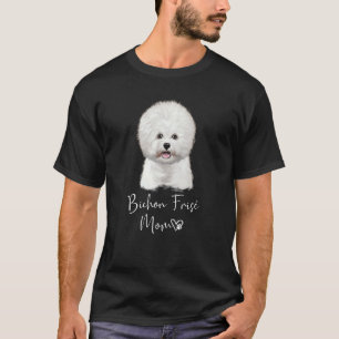 Bichon Frisé Mama Niedlich Welppy Dog Owner Bichon T-Shirt