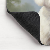 Bichon Frisé Mousepad (Ecke)