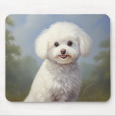 Bichon Frisé Mousepad (Vorne)