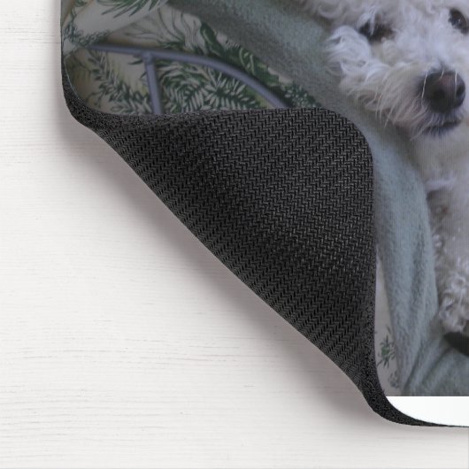 BICHON FRISE MOUSEPAD (Ecke)