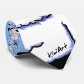 Bichon Frise Neck Tie Krawatte (Gerollt)