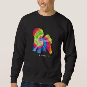 Bichon Frise Niedlich Puppy Pet Eigentümer Hippy K Sweatshirt