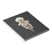 Bichon Frisé Notizblock (angewinkelt)