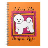 BICHON FRISE NOTIZBLOCK (Vorderseite)