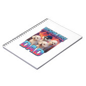 Bichon Frisé Notizblock (Linke Seite)