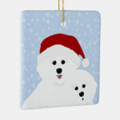 Bichon Frise Ornament (Rechts)