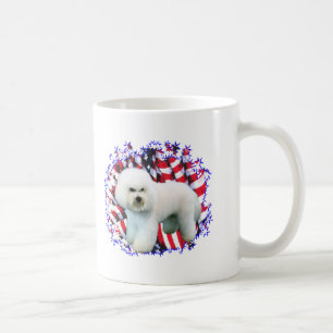 Bichon Frise Patriot Kaffeetasse
