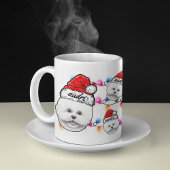 Bichon Frise Pet Hund Niedlich Hund Lover Hunde Pe Kaffeetasse