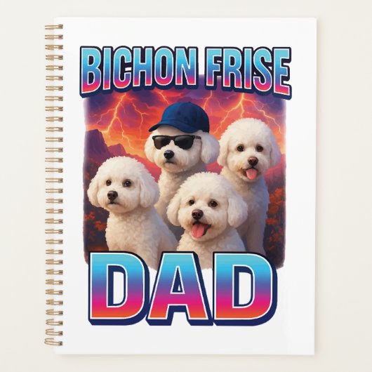 Bichon Frise Planer (Vorderseite)