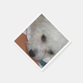 Bichon Frisé.png Serviette (Ecke)