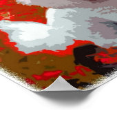 Bichon Frise Pop Art Prints Poster (Ecke)