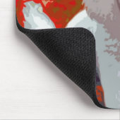 Bichon Frise Pop-Kunst Mousepad (Ecke)