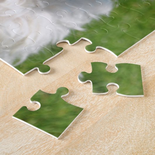 Bichon Frise-Portrait Puzzle (Seite)