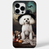 Bichon Frise Pumpkins Halloween Beängstigend Case-Mate iPhone Hülle (Rückseite)
