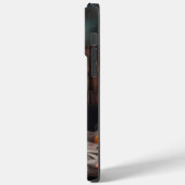 Bichon Frise Pumpkins Halloween Beängstigend Case-Mate iPhone Hülle (Rückseite / Links)