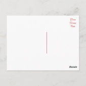 Bichon Frise Puppy Dog Blank Grußkarte Postkarte (Rückseite)