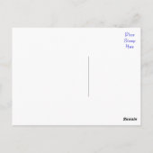 Bichon Frise Puppy Dog Hallo Grußkarte Post Card Postkarte (Rückseite)