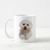 Bichon Frise Puppy Kaffeetasse (Links)