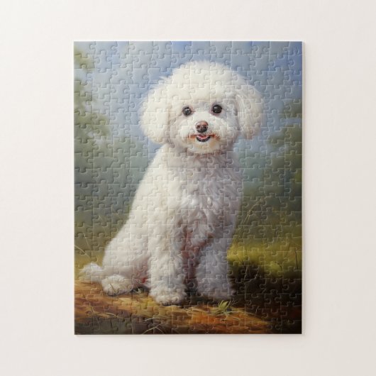 Bichon Frisé Puzzle (Vertikal)