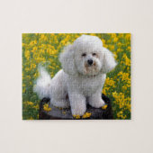 Bichon Frise Puzzle (Horizontal)