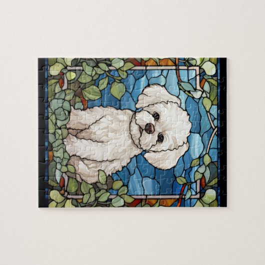 Bichon Frise Puzzle (Horizontal)