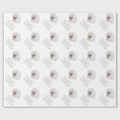 Bichon Frise Rainbow Bridge Geschenkpapier (Flach)
