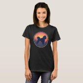 Bichon Frisé Retro T-Shirt (Vorne ganz)