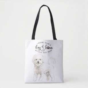 Bichon Frise Rettungs-HundeTaschen-Tasche Tasche