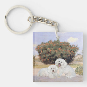Bichon Frisé Schlüsselanhänger
