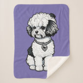 Bichon Frise Sherpadecke (Vorderseite)