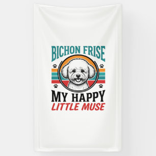 Bichon Frise Shirt Vintage Spirit Hund Art_1 Banner