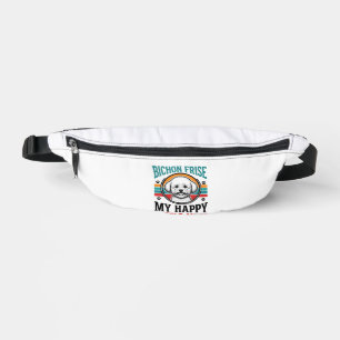 Bichon Frise Shirt Vintage Spirit Hund Art_1 Bauchtasche