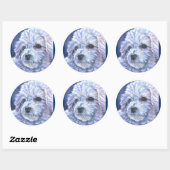 Bichon Frise Stickers (Blatt)