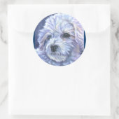 Bichon Frise Stickers (Tasche)