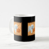 Bichon Frise Süßes oder Saures Kaffeetasse (Vorderseite Links)