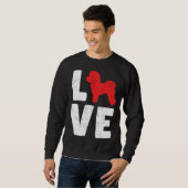 Bichon Frise Sweatshirt (Vorne ganz)