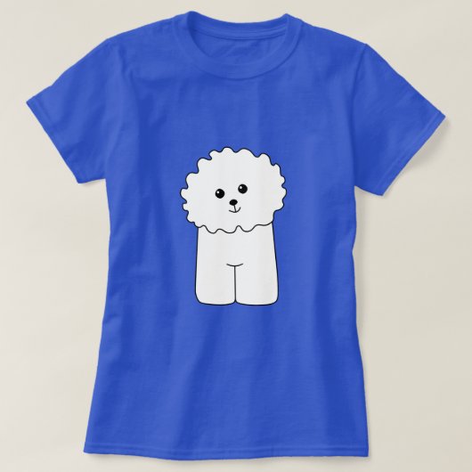 Bichon Frise. T-Shirt (Design vorne)
