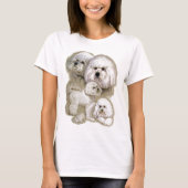 Bichon Frise T-Shirt (Vorderseite)