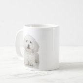 Bichon Frise Tasse (Vorderseite Links)