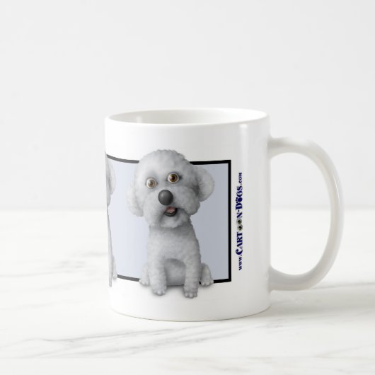 Bichon Frise Tasse (Rechts)